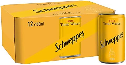Schweppes Indian Tonic Water 150ml (Pack of 12)