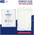 GauzeCare Sterile Abdominal- ABD Combine Pads| 40-Pack, 8x10 Inches| Extra Absorbent & Thick, Individually Wrapped Wound Dressing, First Aid Pads| Surgical-Grade, Nonstick- for Heavy Leakage, Post Op