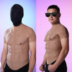Silicone Muscle Chest Realistic Male Chest Vest Muscle Texture Skin Silicone