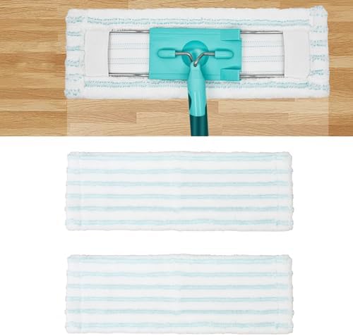 2PCS Replacement Mop for Leifheit Profi XL with Ultra Fine Fiber, Suitable for Hardwood, Stone, and Tile Floors