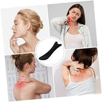Mipcase 1pc Buffalo Horn Gua Plate for Facial Massage Care Tool to Reduce Puffiness and and Easy to Store Guasha Board
