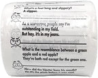 Island Dogs Crap Jokes Novelty Toilet Paper - 3-Ply Tissue with Hilarious Bathroom Humor – Perfect Gag Gift, Crazy Pranks and Funny Toilet Paper for Fun Bathroom Decor - Septic Safe