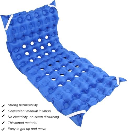 Anti-Decubitus Inflatable Mattress, Alternating Pressure Mattress, Air Pump Turn Over Air Mattress, Prevents Pressure Ulcers and Bed Sores