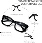 Stylish Readers for Women Reading Glasses with Blue Light Blocking and Spring Hinge
