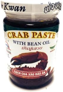 Crab Paste w/ Bean Oil (Por-kwan) [1 Units] [Pack of 1]
