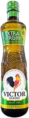 Pure Extra Virgin Olive Oil (25.4 Oz 750 ml) - Virgin Olive Oil - Aceite de Oliva Extra Virgen, Premium, EVOO - Victor Guedes El Gallo,Tradition Since 1919 by Serendipity Life (Extra Virgin Olive Oil)