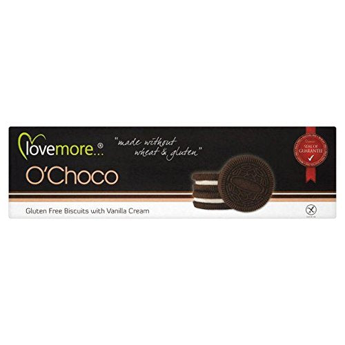 Lovemore Free From O'Choco Biscuits - 125g