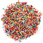 Yupik Birthday Cake Sprinkles, 2.2 lb (35.2 oz), Rainbow Nonpareil Sprinkles, Gluten-Free, Kosher, Cholesterol-Free, Sodium-Free, Fat-Free, Ideal for Ice Cream, Cakes & Donuts Decorating