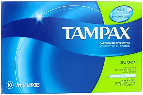Tampax Flushable Super Tampons - 10 ct, Pack of 3