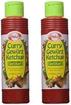 Hela Curry Gewurz Ketchup Mild 300 mililiter (2 Pack)
