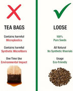 Milk Thistle Seeds for Liver Detox – Loose Herbal Tea, No Microplastics, No Tea Bags – 100% Natural, Caffeine-Free, Non-GMO – 50 Servings – Duals Natural 75g