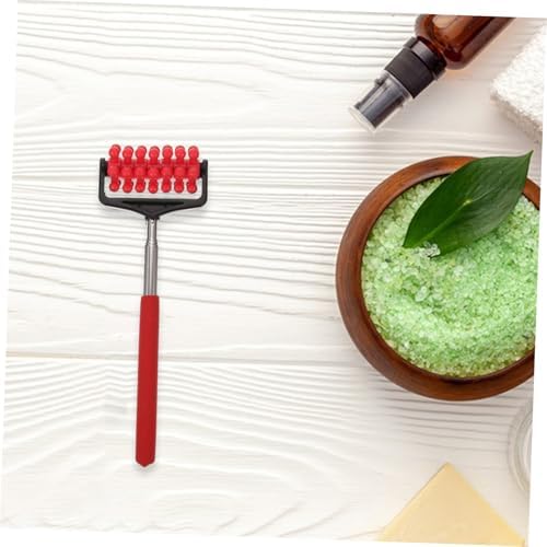 3Pcs Telescopic Back Scratcher Wheel Design Stainless Steel Body Massager for All Ages Portable Itchy Relief Tool Fitness Supply for Friends and Family