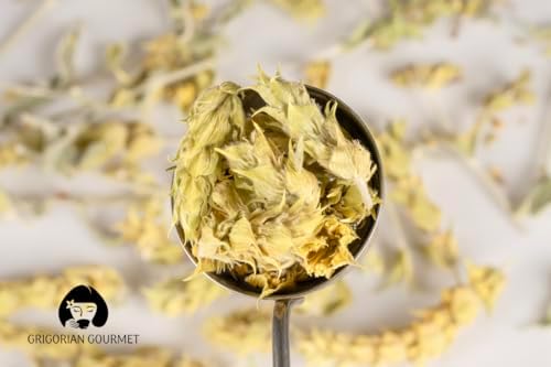 Greek Mountain Tea Organic (Sideritis Raeseri) Ironwort 1 OZ Herbal Tea from Greece Handpicked Premium Quality