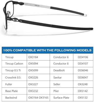 Replacement Nosepieces Nose Pads for Oakley Fuller OX3227 Eyeglasses