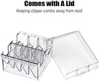 Plastic Blade Organizer for 8 Blades Storage Case Rack Clipper Comb Holder