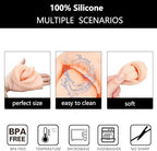 Silicone Tongue Model, Piercing Practice Body Parts Model, Tongue Mouth Display Model for Piercing Practice Acupuncture Jewelry Display Teaching