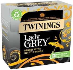 Twinings - Lady Grey Zesty, Orange & Bright - 80 Tea Bags