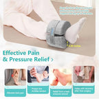 Zelen Foot Elevation Pillow Ankle Heel Elevator Wedge Foot Support Pillow Medical Ankle Cushion for Bed Sore Pressure Ulcer Sleeping Feet Leg Rest Elevated Support Foam Surgery Recovery (Small, 1PCS)