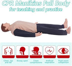 CPR Manikins Dummy Training Kit, Professional CPR Dummies Test Dummies Adult with Medium Skin MCR Med-ical Accessories, CPR Training Set for Classroom or Research Centers