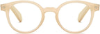 Wood Reading Glasses Round Wood Look Readers Men Women Bamboo Temples Retro Oval Eyeglasses for Reading