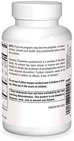 Source Naturals Feverfew Extract - Supports Healthy Brain Function* - 100 Tablets