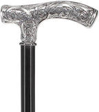 Italian Luxury Silver 925R Walking Sticks and Canes Collection: Elegant Designs with Fritz Handles, Animal Motifs, Crystals, and Unique Embellishments