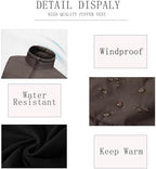 Men's Lightweight Vest Softshell Outerwear Windproof Sleeveless Jacket for Golf Running Hiking