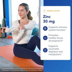 Pure Encapsulations Zinc 30 mg - Supplement for Immune System Support, Growth and Development, and Wound Healing* - with Zinc Picolinate 30 mg - 180 Capsules