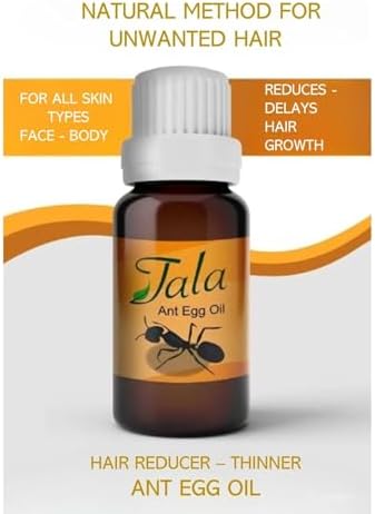 Tala ANT EGG OIL Hair Removal Genuine Organic Permanent Reducing Solution 20ml/0.7oz