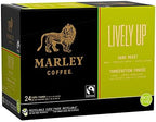 Marley Coffee, Lively Up!, Single Serve RealCup Organic Espresso Roast, for Keurig K-Cup Brewers, 96 Count