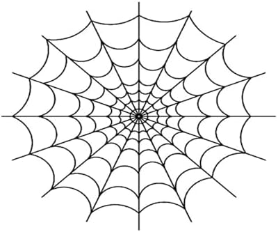Spider Web Edible Cake Topper- 1/4 Sheet