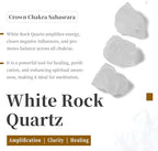 SUNYIK Natural Raw Stones Rough Rock Crystals for Tumbling,Cabbing,Rock Quartz,1pound(about 460 gram)