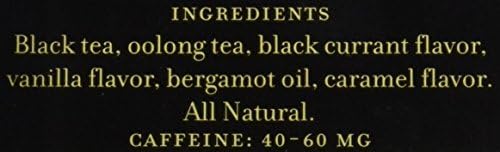 Harney & Sons Paris Black Tea | 4 oz Tin Loose Leaf | Fruity Vanilla & Caramel Blend with Hint of Lemony Bergamot