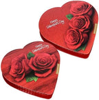 Assorted Elmer Chocolates in Heart-Shaped Boxes, Perfect Valentine Gifts(2 Pack) (Made in USA) TO FROM INCLUDED BY MAJUU CONNECT