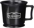 SCALPMASTER Barber Grooming Shaving Black Mug SB-SC-MUGR