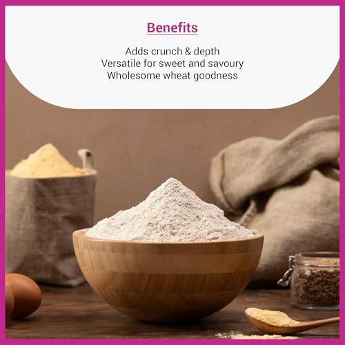 Coarse Wheat Flour (gor papdi flour) - 200g