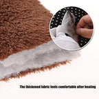 Winter Electric Hot Water Bottles Rechargeable Hot Water Bag Heated Bag with Flannel Cover