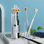 Japanese Soft-bristled Manual Adult Toothbrush Set (3 Sets per Box), a Wide-Headed Soft-bristled Floss Toothbrush Suitable for the Full Range of Adult Tooth and Gum Care