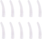 100 Pcs Clear Tweezer Point Protectors Cap Tweezer Tip Protective Covers Stopper