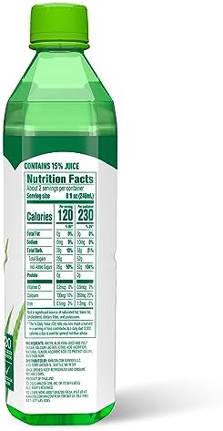 Amazon Fresh, Aloe Vera Drink, 16.9 Oz