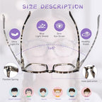 Bio-th Blue Light Blocking Glasses for Kids Girls Boys Teens Anti Glare UV Protection Computer Gaming TV Phone Screen Glasses