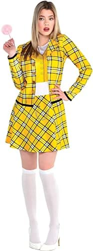 Clueless Cher Costume Kit - Women Standard Size, Yellow - 1 Set