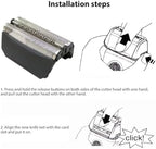 2024 Upgraded 51B Black Shaver Razor Foil Cutter Blade for Braun WaterFlex 8970, 8975, 8985, 8986, 8987, 8990, 8991, 8995,8595, 8795, 8581, 8583, 8585, 8588