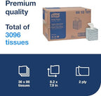 Tork Premium Facial Tissue Cube Box White, 2-ply, 36 x 86 Tissues, 6910101