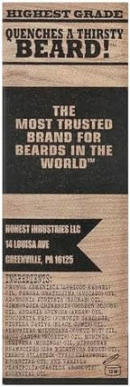 Honest Amish - Premium Beard Oil - 2 Ounce