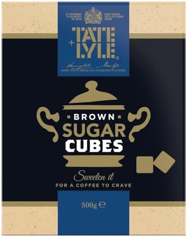 Vantexi Tate & Lyle Fairtrade Brown Sugar Cubes - 10x500g
