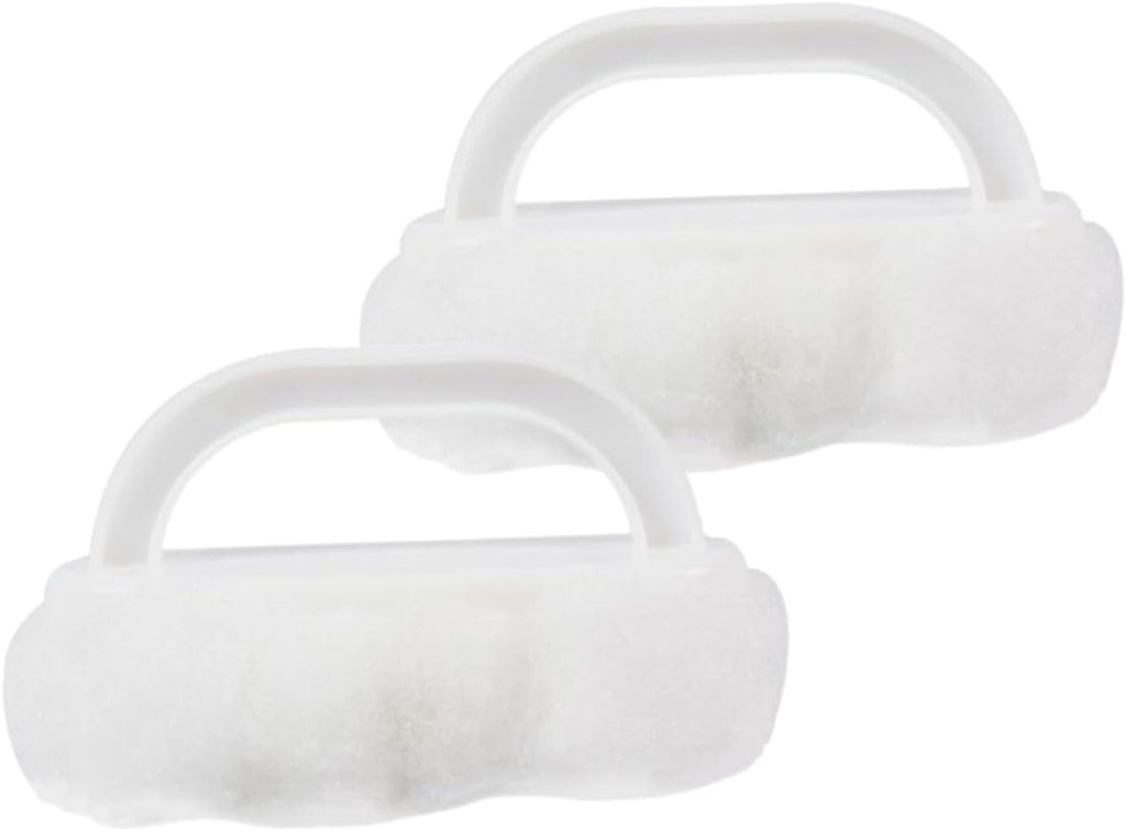 Didiseaon 2pcs Soft Bristle Bathtub Cleaning Brush Non-damaging Bathroom Cleaner for Efficient Household Cleaning Supplies for Bathtubs and Showers