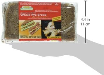 Mestemacher, Bread Whole Rye, 17.6 Ounce