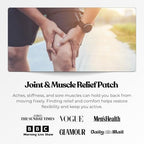 The Patch Collection® - Muscle and Joint Support Patch for Back, Neck, Shoulders, Knees, Feet Aches | Zinc Picolinate, Turmeric, Copper | Vegan & Latex Free (Pack of 15)