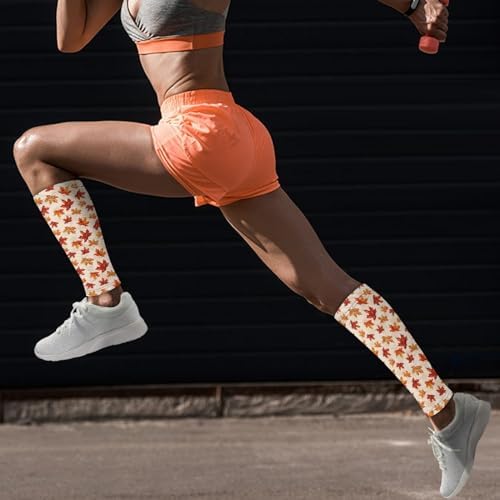 Calf Compression Sleeve Leg Compression Sock Calf Sleeve for Men Women for Running, Cycling, Walking